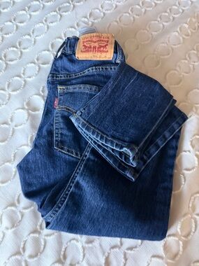 Levi's Dark Blue Kids Straight Leg Jeans